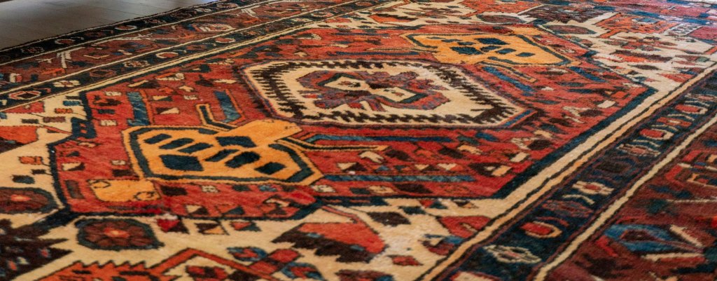 patterned carpet.